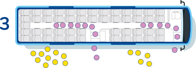 Évacuation étape n°3